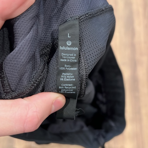 Men’s Charcoal Gray Lululemon Shorts - Picture 5 of 5